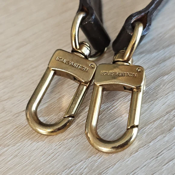 Authentic LOUIS VUITTON Vachetta Leather Strap - Picture 6 of 7